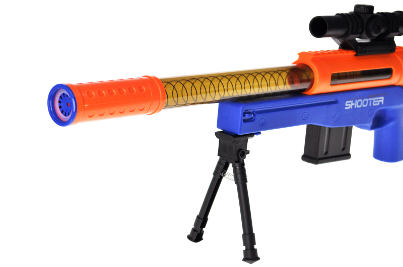 Помпова рушниця 108-401 в коробці р.68x6,5x16 см YG Toys - Зображення 4