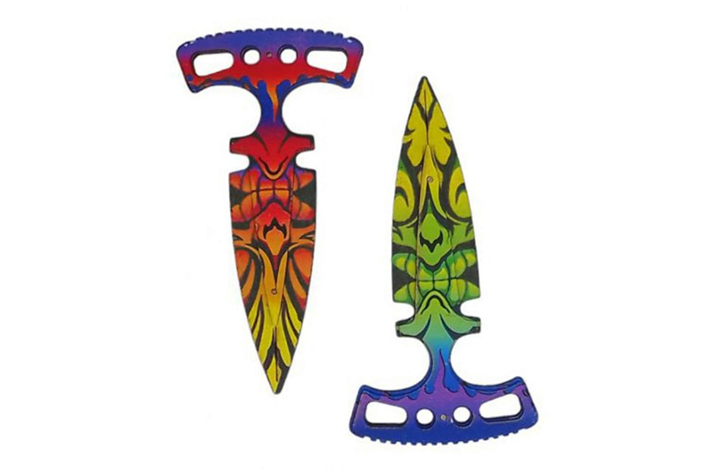 Комплект сувенірних ножів, модель «ТИЧКОВИЙ TIKI» - Зображення 2