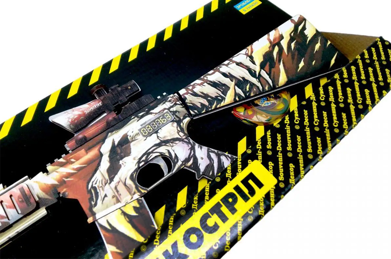 Ігровий Набір Гумкостріл АВТОМАТ "M-16 DUSTY" р. 22*59*5 см - Зображення 2