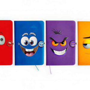 Блокнот на магніті А5 763876ML PU Smiley р.14x21см, 80 арк