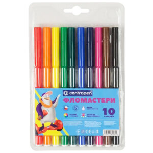 ФЛОМАСТЕРИ Centropen 7790/10 10 кольорів