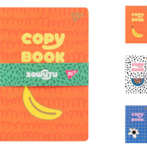Зошит YES А5 40 арк. лінія центр. шов "Doodle fun" 3в1 (продається упаковкою)