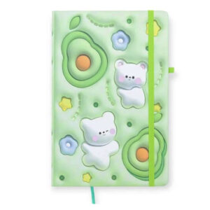 Блокнот на гумці Kiddy sweet А5 761254ML 13.6×20.8 см, 80л.,тверда обкладинка