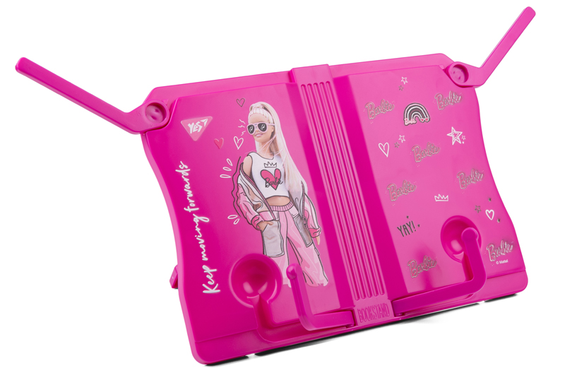 Підставка для книг YES "Barbie" А4, пластик 470487