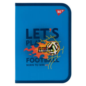 Папка для зошитів Yes пласт. на блискавці В5 "Football" 492205