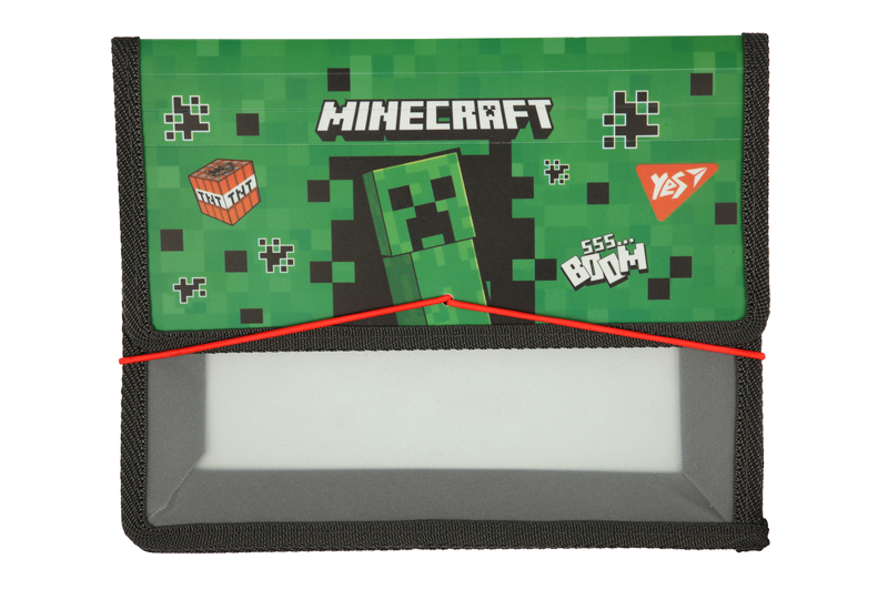 Папка для зошитів YES пласт. на резинці В5 "Minecraft" 492307