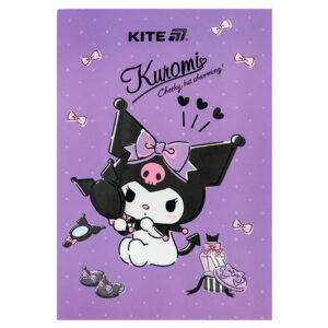 Блокнот-планшет Kite Kuromi-2 HK25-194-2, A5, 50 аркушів, клітинка