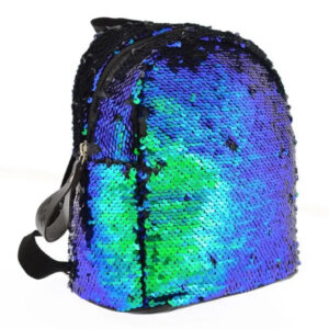 Рюкзак молодіжний "Yes" 557653 з паєтками GS-02 "Green Sequins"