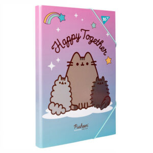 Папка для праці Yes картонна A4 "Pusheen" 500236
