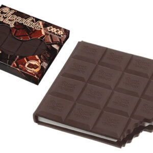 Блокнот ZB.12470-19 CHOCOLATE, 100х87мм, 80 аркушів, нелінований, ароматизована Soft touch обкладинка ZiBi