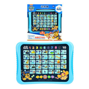 Планшет Kids Hits KH01/014L "Абетка." Paw Patrol на батарейках, звук , в коробці р. 25*27*4 см