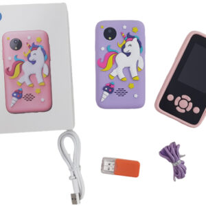 Смартфон "KidPhone Pony" з камерою та іграми (рожевий/фіолетовий) в коробці р.14*9*4см