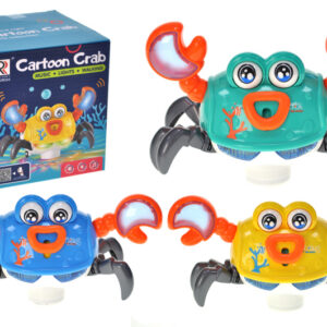 Краб танцюючий ZR222 на батарейках, в коробці р.12,2x12,2x13,7 см YG Toys
