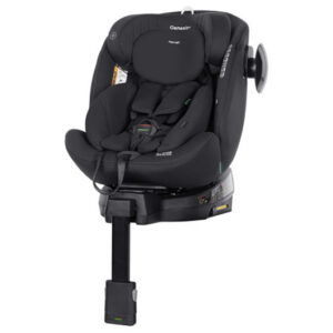 Автокрісло CRL-12807 "Genesis+" Absolute Black i-Size 40-150см ISOFIX, поворотне CARRELLO