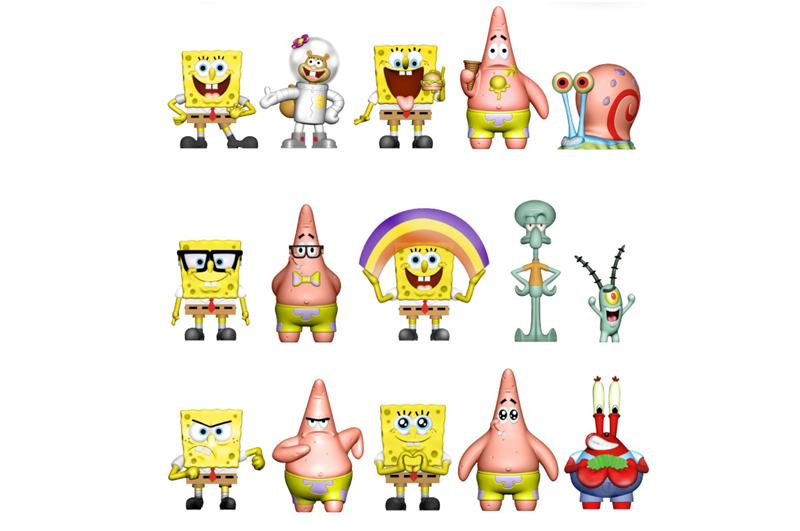 Фігурка-сюрприз SB3D-2025 SPONGEBOB- ГУБКА БОБ SPONGEBOB SQUAREPANTS - Зображення 2