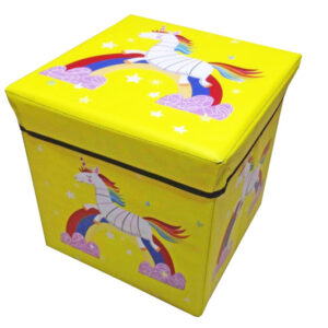 Кошик-скриня для іграшок CLR607, 4 види, з кришкою, в пакеті 31*31*31 см
