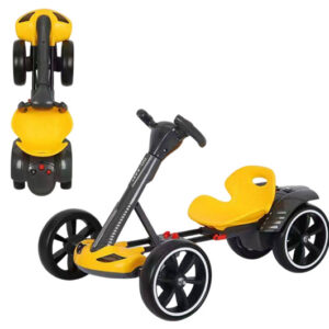 Електромобіль GO KART F1 yellow з пультом, EVA-колеса, 390 Вт Maraton