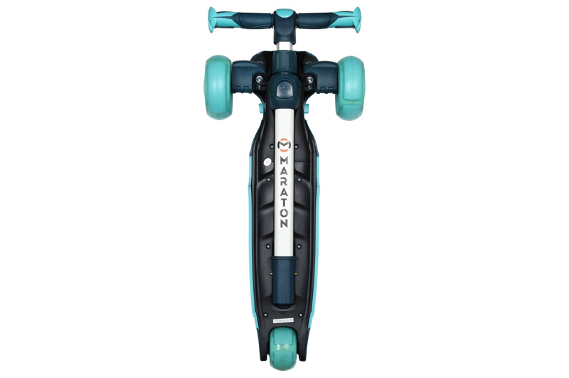 Самокат-толокар Flex blue-green 2в1, триколісний Maraton - Зображення 3