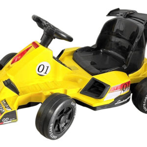 Електромобіль UV12 Speed Car X25 yellow з пультом, EVA-колеса, акумулятор 12V, музика Maraton