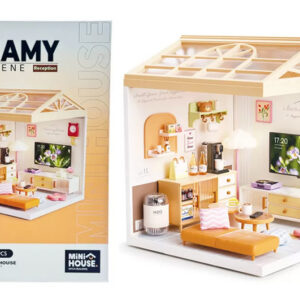 Конструктор-румбокс 8006 ВІТАЛЬНЯ- (світло)- серії "Інтер'єр" MINI HOUSE