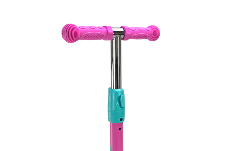 Самокат дитячий 4-х колісний BH2616 Barbie MAXI, колеса PU світяться - Зображення 4