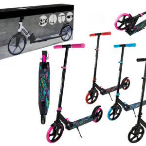 Самокат міський 2-х колісний SC2626, алюміній,колеса 200 мм,гальмо 4 кольори короб.76x12x28 см