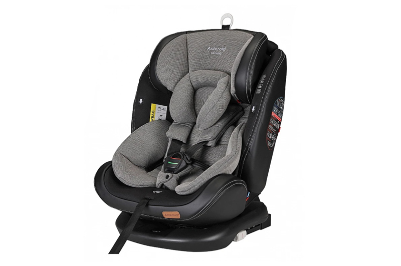 Автокрісло CRL-12801/2 "Asteroid" Lunar Beige 0 + 1 + 2 + 3 ISOFIX з поворотом CARRELLO - Зображення 2