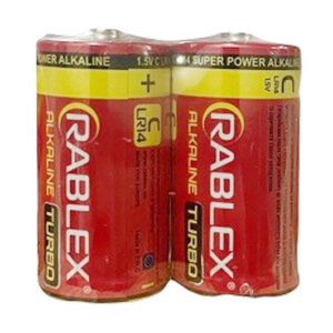 Батарейка сольова Turbo Rablex LR14/C 2 шт. шрінка
