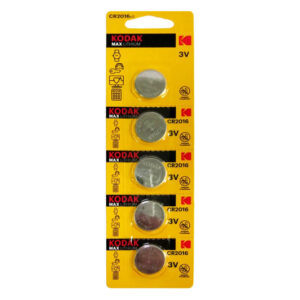 Батарейки Kodak 2016 bat(3B) Lithium 5шт.