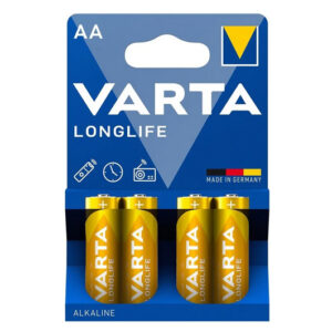 Батарейки Varta R-6 LONG LIFE alkalin 4 шт блістер
