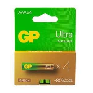 Батарейки GP 24AU LR03 Ultra Alkaline C4 4шт.