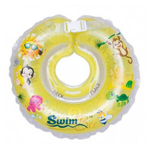 Круг для купання SwimBee жовтий 300016