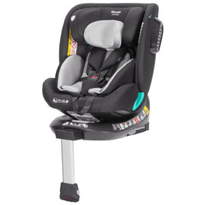Автокрісло CRL-15805/1 "Revolt" Harbor Grey i-Size 40-150см ISOFIX, поворот, опорна стійка CARRELLO