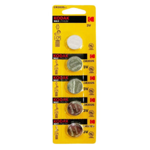 Батарейки Kodak 2025 bat(3B) Lithium 5шт.