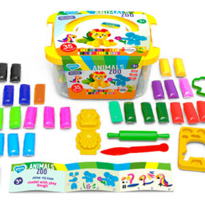 Набір для ліплення з тістом 41221 "Zoo animals box" LOVIN