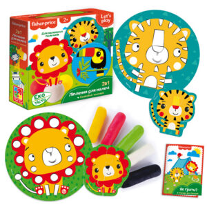 Набір для ліплення з тістом "Fisher Price. Казковий зоопарк" VT4502-03 VladiToys