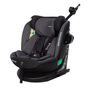 Автокрісло CRL-8808 "Sirius" Harbor Grey i-Size 40-150см ISOFIX, поворот CARRELLO