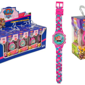 Годинник KH75/001L Paw Patrol зі світлом, дисплей бокс р.32x12,5x13 см