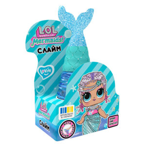 Слайм LOL80196 "L.O.L. Surprise! Русалка" блакитна 250 мл LOVIN