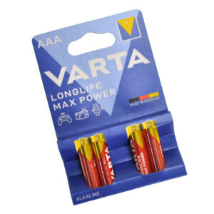 Батарейки Varta LR-03 MAX POWER alkalin 4шт. в блістері