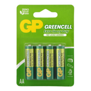 Батарейки сольові GP15G-UE4 4 шт на блістері Greencell