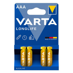 Батарейки 4103 LR03 LONG LIFE alkaline 4 шт. на блістері Varta