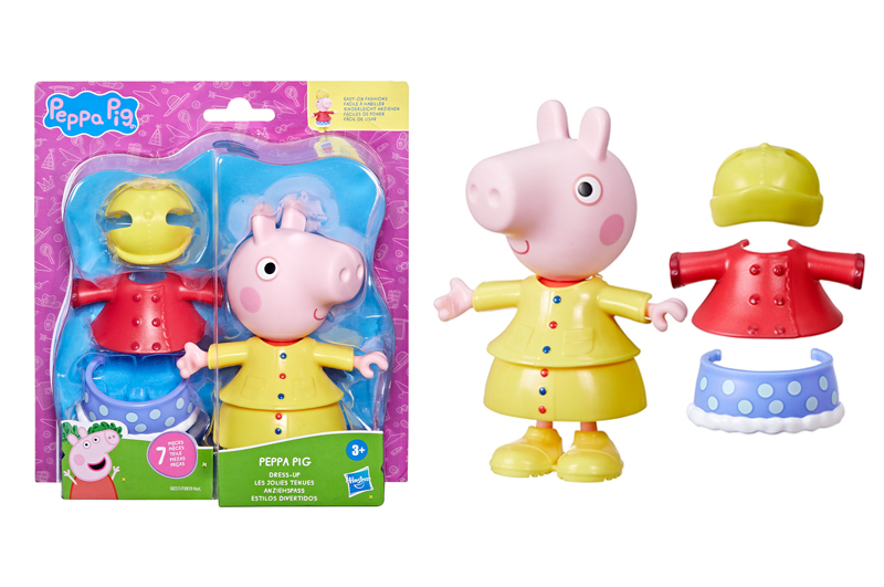 Ігровий набір PEPPA FIGURINES серії "Модна пригода" - ОДЯГНИ ПЕППУ G0331