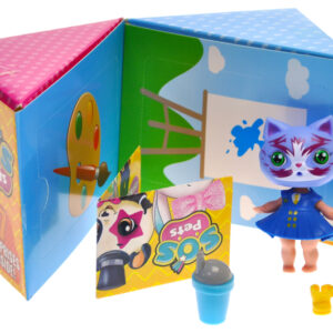 Фігурка-сюрприз "Милі звірята SOS PETS" в коробці TM101-1B1 р.10*10*10см.