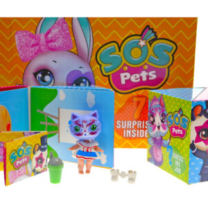 Фігурка-сюрприз "Милі звірята SOS PETS" в коробці 12шт, TM101-2B12 р.30,5*20,5*20,5см.