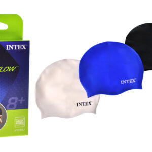 Шапочка для плавання INTEX на 8 років 3 кольори, 20 см 55992