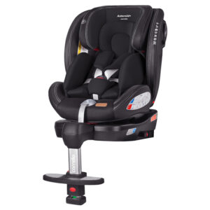 Автокрісло CRL-15801 "Asteroid+" Onyx Black 0+1/2/3 ISOFIX з поворотом та опорною стійкою CARRELLO