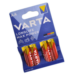 Батарейки Varta  LR-6  MAX POWER alkalin  4 шт. блістер