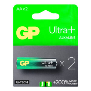Батарейки алкалінові GP15АUРETA21-2GSB2 2 шт на блістері UltraPlus