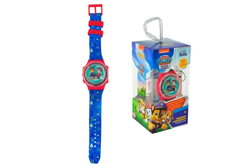Годинник KH75/002L Paw Patrol зі світлом, дисплей бокс р.32x12,5x13 см - Зображення 2